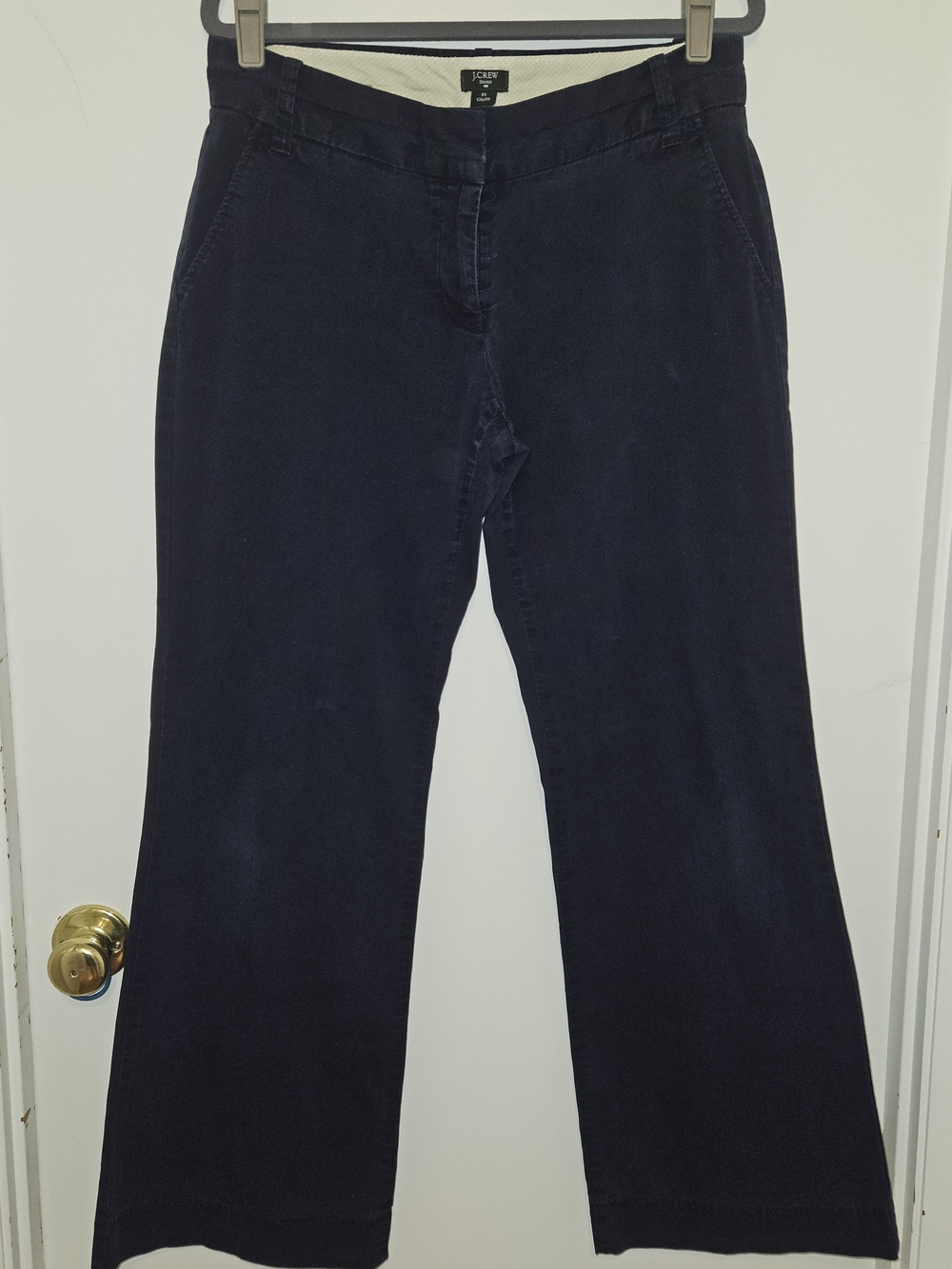 J. Crew Harbor Navy Women’s Straight-Leg Jeans
